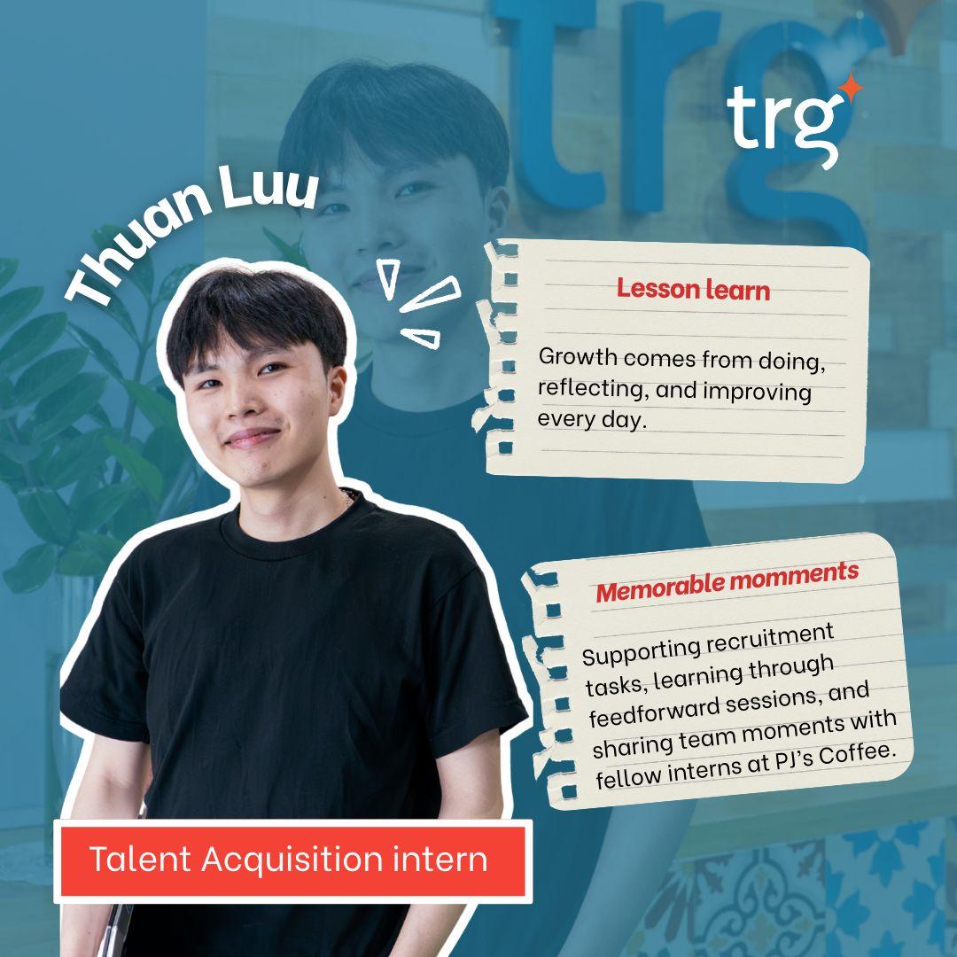 Luu Cong Thuan, Talent Acquisition Intern