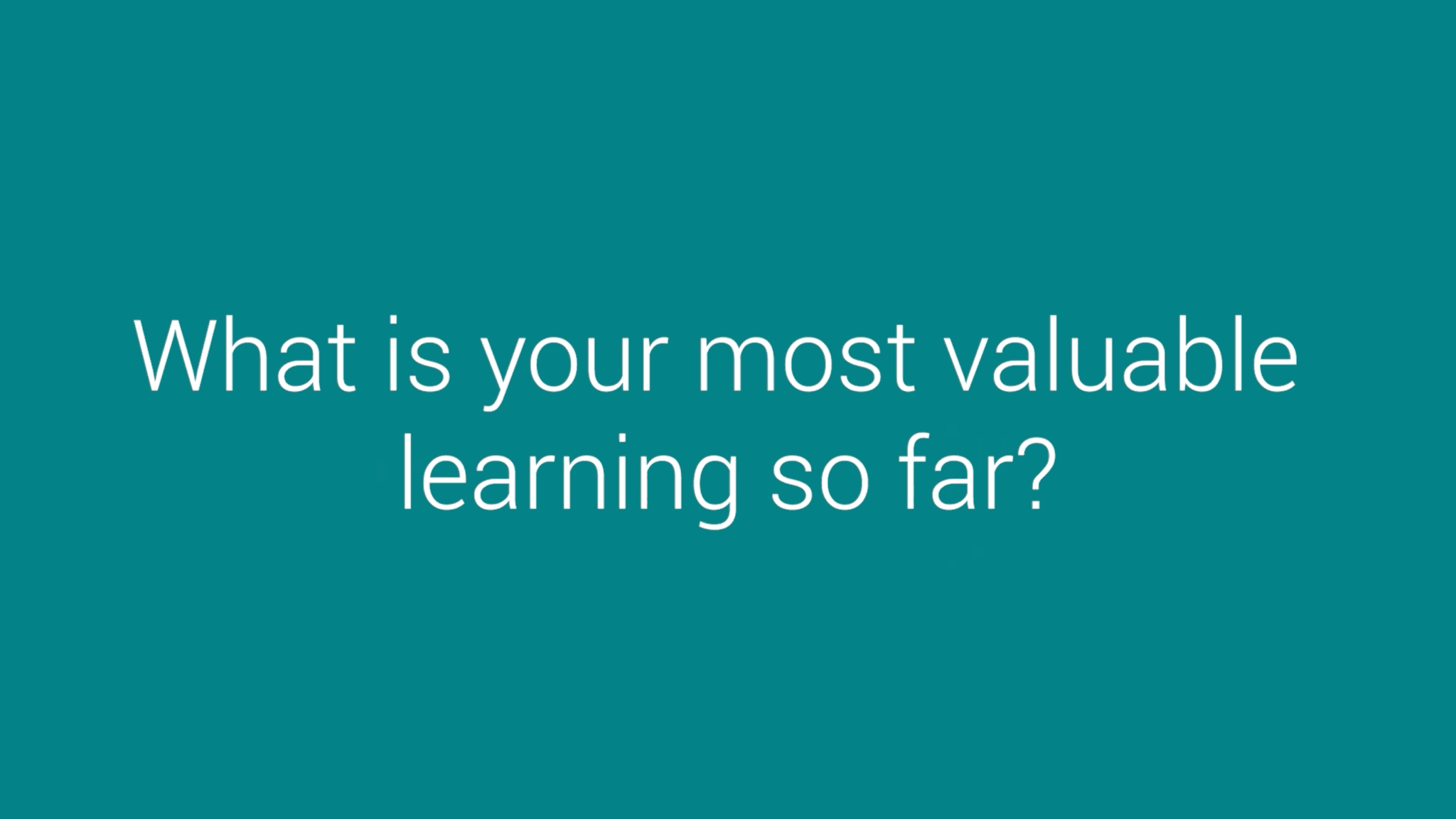 Internship testimonials – Episode 5: What is your most valuable learning at TRG?